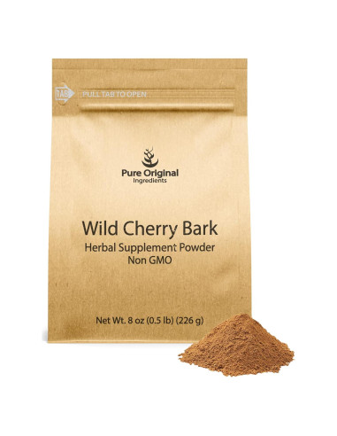 Corteza de Cereza Silvestre 226.8 g Ingredientes Originales Puros