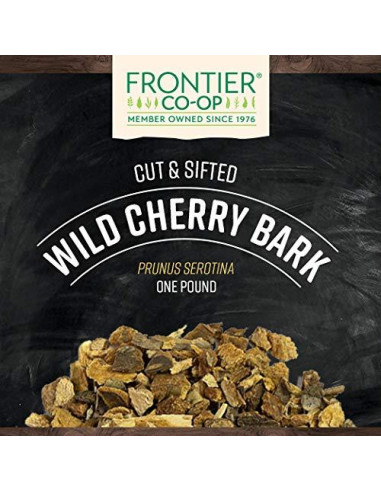 Corteza de Cereza Silvestre Frontier Co-op 453g - Té Natural Kosher