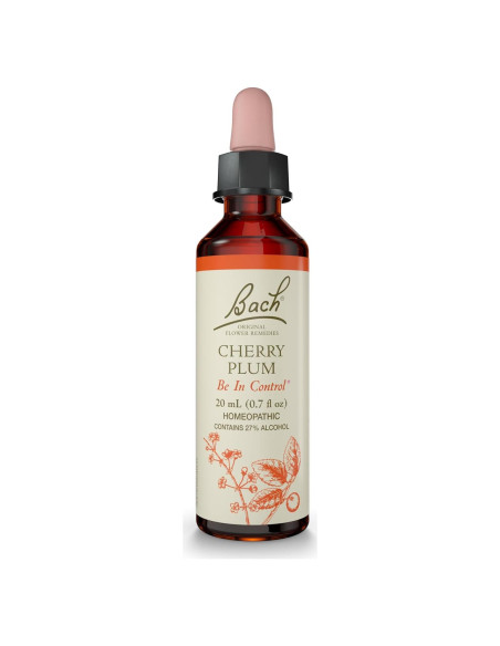 Esencia Floral Bach Ciruela Cherry 20mL - Equilibrio Emocional