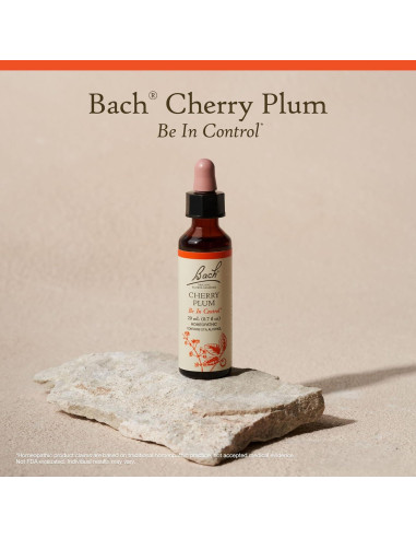Esencia Floral Bach Ciruela Cherry 20mL - Equilibrio Emocional