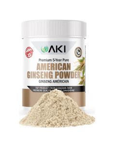 Polvo de Ginseng Americano AKI 42.5g - 4% Ginsenósidos