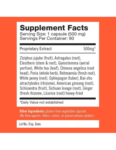 Cápsulas de Energía Natural Poder Máximo - 90 Unidades