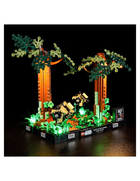 Kit de Luz LED YEABRICKS para Diorama Star Wars 75353