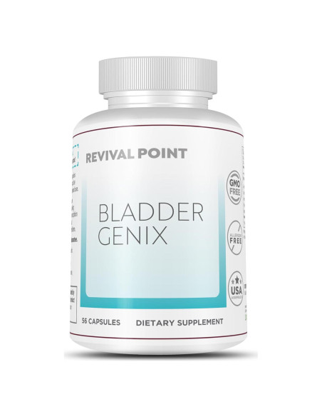 Suplemento Bladdergenix con UROX para Control de Vejiga 59g