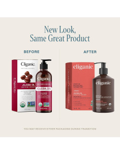 Aceite de Jojoba Orgánico Cliganic 450ml 100% Puro Hidratante 2