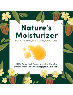 Aceite de Jojoba HobaCare 100% Puro 1.89L Hidratante 2