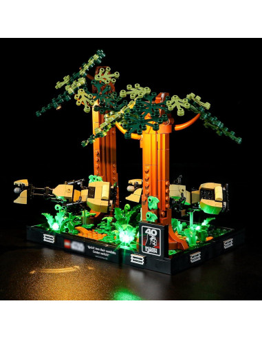 Kit de Luz LED YEABRICKS para Diorama Star Wars 75353