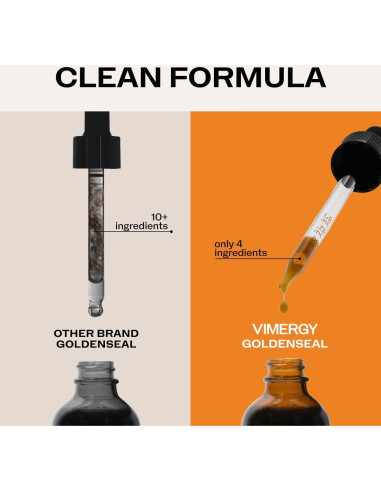 Tintura de Sello Dorado Vimergy 115 mL - Orgánica y Vegana