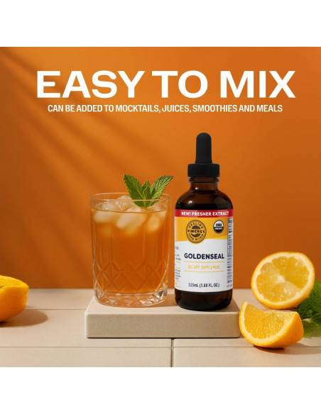 Tintura de Sello Dorado Vimergy 115 mL - Orgánica y Vegana