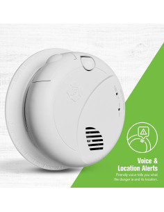 Alarma de Humo y Monóxido First Alert SMCO100V-AC 1-Pack 2