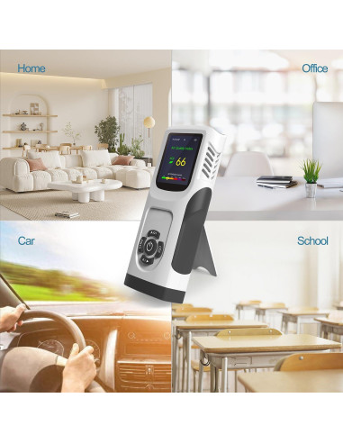 Monitor de Calidad del Aire Forsensal 6-en-1 CO2 TVOC PM2.5