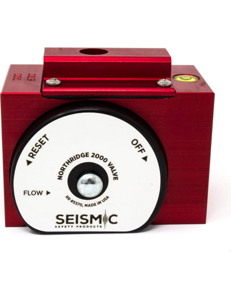 Válvula de Gas Manual Stark M75 con Nivel - Cierre Sísmico Válvula de Gas Manual Stark M75 con Nivel - Cierre Sísmico