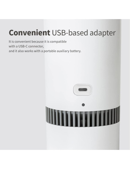 Purificador de Aire Portátil Puripot M1+ con Luz Azul PCO Purificador de Aire Portátil Puripot M1+ con Luz Azul PCO