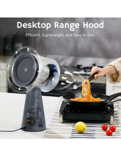 Campana de Mesa Portátil Airthereal RH180 3 Velocidades 1.31kg 2