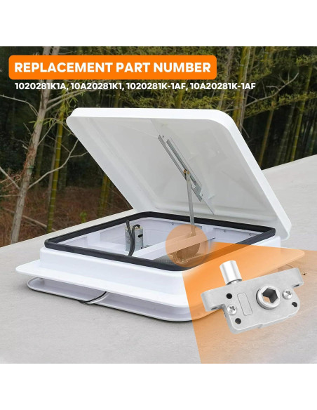 Engranaje de Elevación SyunsXoon 1020281K1A para Ventiladores RV