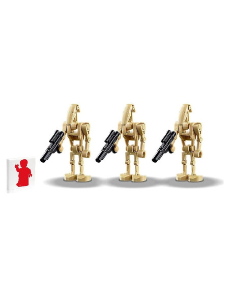 LEGO Star Wars Minifigura Droide de Batalla - Paquete de 3 LEGO Star Wars Minifigura Droide de Batalla - Paquete de 3