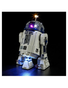 Kit de Luz LED YEABRICKS para LEGO 75379 Star Wars R2-D2