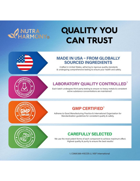 Suplemento Articular Glucosamina Condroitina NUTRA HARMONY 120 Cápsulas