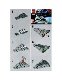 LEGO Star Wars Mini Set 30056 Destructor Estelar 38 Piezas 2