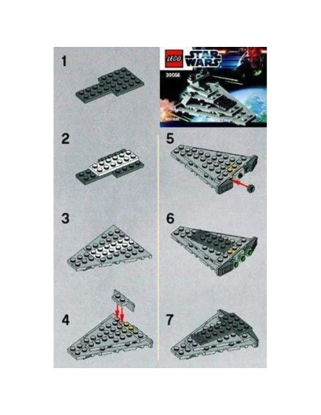 LEGO Star Wars Mini Set 30056 Destructor Estelar 38 Piezas