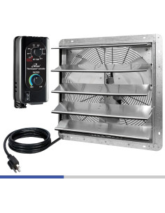 Ventilador de Escape iLiving 18" y 12" Montado en Pared 2
