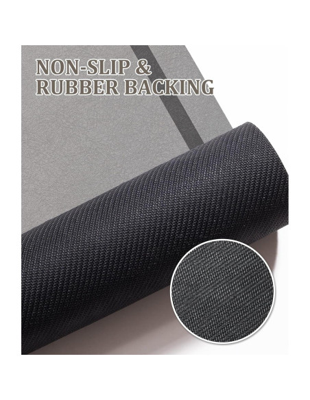 Alfombra de Baño Antideslizante Chakme Gris 61x46 cm