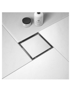 Desagüe de Ducha Cuadrado 15.24 cm Bernkot Acero Inoxidable