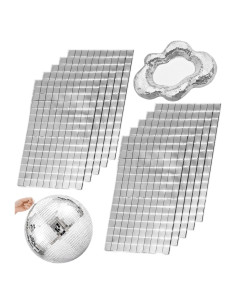 Espejos autoadhesivos AIVS 1x1 cm, 1500 piezas para manualidades