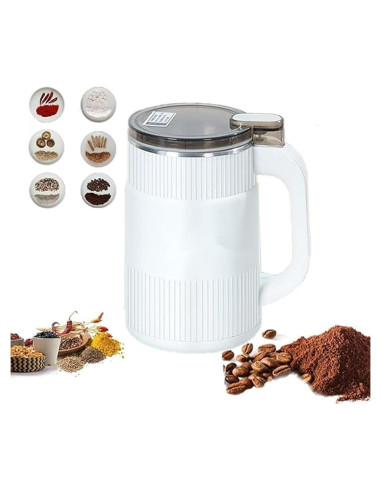 Molinillo de Café Eléctrico Nhsuzart 200W 500ml Acero Inoxidable