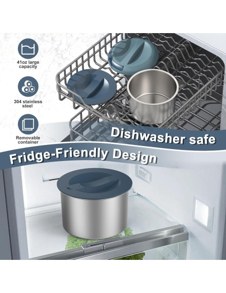 Caja Térmica Eléctrica WisaKey 1.2L 100W a Prueba de Fugas Caja Térmica Eléctrica WisaKey 1.2L 100W a Prueba de Fugas