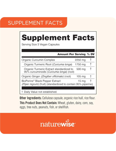 Multivitamina para Mujeres NatureWise + Cúrcuma Curcumina 2250mg