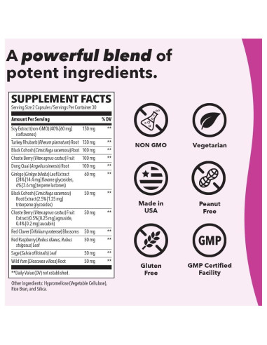 Pausitivi-T LifeSeasons - Suplemento Menopausia 60 Cápsulas