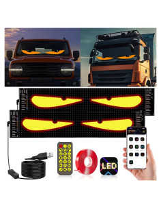 Luz Ojos de Diablo JINRUIHAO LED Flexible 34.8x10.2cm IP65