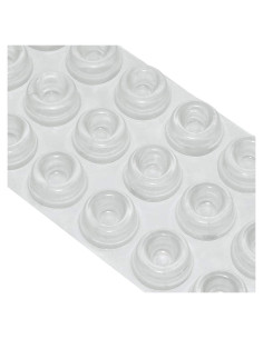 18 Protectores de Muebles Silicona GINOYA Amortiguación Ruido