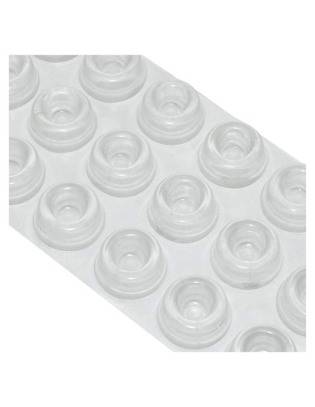 18 Protectores de Muebles Silicona GINOYA Amortiguación Ruido