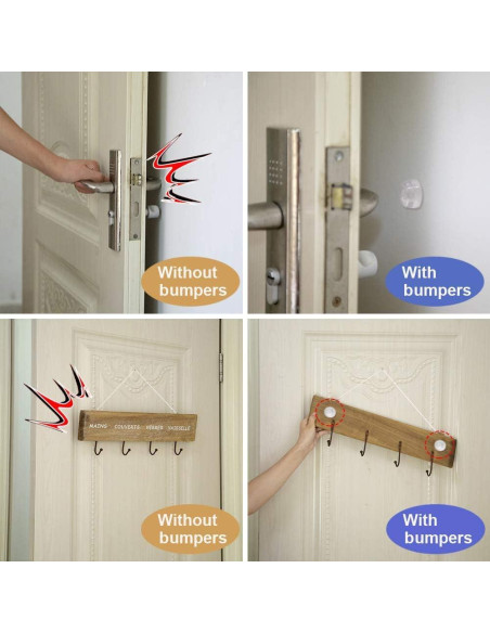 18 Protectores de Muebles Silicona GINOYA Amortiguación Ruido