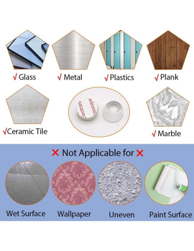 18 Protectores de Muebles Silicona GINOYA Amortiguación Ruido