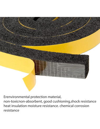 Espuma Aislante Futuwi 2 Rollos 2.54 cm x 3.96 m para Aire Acondicionado