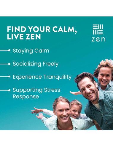 Suplemento de Alivio del Estrés WellPath Zen 60 Cápsulas