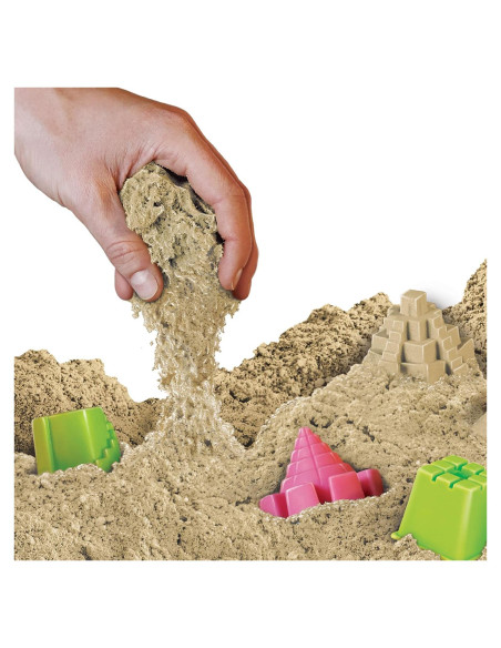 Arena Lunar National Geographic 5.44 kg con Moldes para Niños