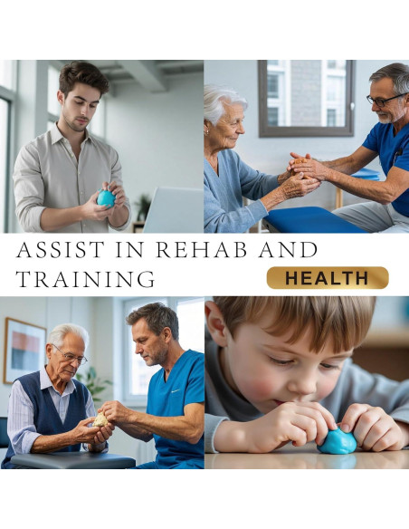 Kit de Masilla Terapéutica Theramandu 4 Paquetes 85g - Alivio Estrés y Fortalecimiento