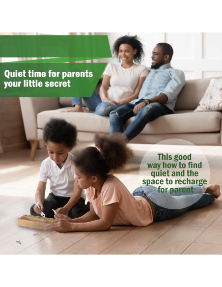 Tablero de Destornillador Montessori Panda Brothers - Juguete Educativo 20.5x9.5 cm