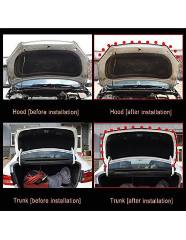 Tira de Sello Universal CloudBuyer 5.03m Goma Negra