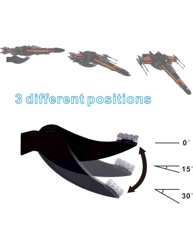 Soportes de Pared LEGO BrickVisions para Modelos 2x4