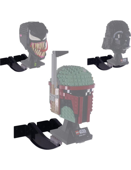 Soportes de Pared LEGO BrickVisions para Modelos 2x4
