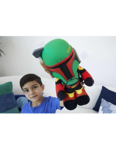 Peluche Boba Fett 30 cm Mattel con lanzador de cohetes 2