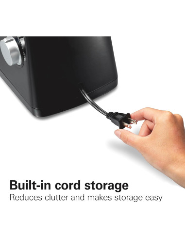 Mezclador de pie eléctrico Hamilton Beach 4L 7 velocidades negro