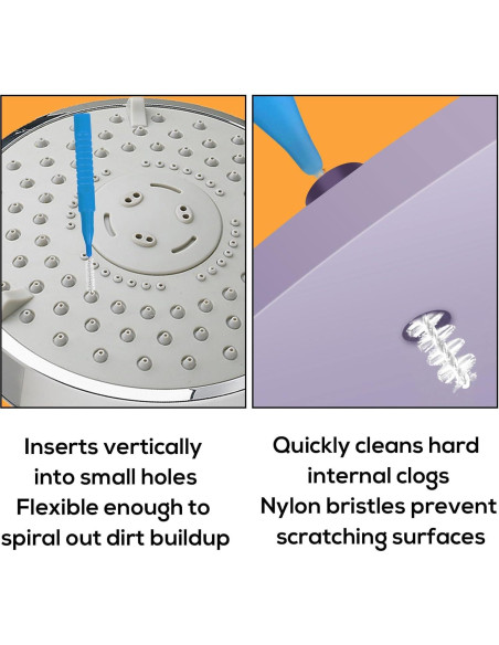 Juego de 40 Herramientas de Limpieza de Cabezal de Ducha Gosknor