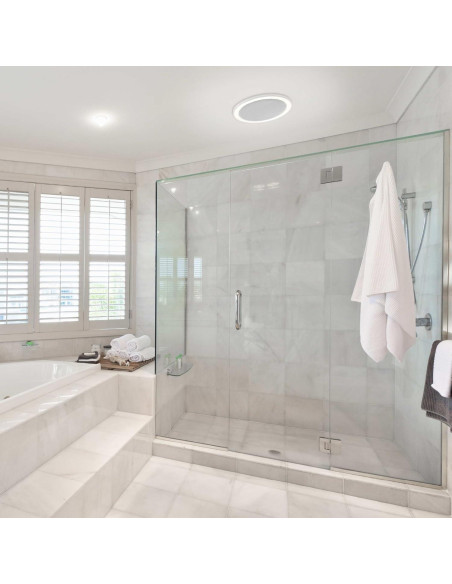 Ventilador de Baño Homewerks 7130-16-BT con Luz LED y Bluetooth