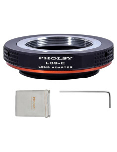 Adaptador de Lente PHOLSY M39 a Sony E Enfoque Manual